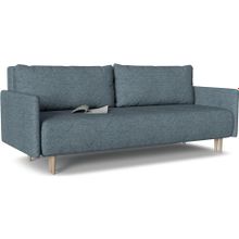 Смарт Диван прямой Mille 07 3-х местный с подлокотниками еврокнижка