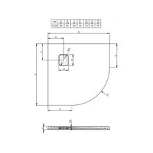 Душевой поддон Riho Basel 451 (DC981700000000S) 90x90 (черный матовый)