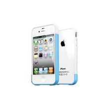 Защитный чехол SGP Linear EX Meteor Tender Blue (Голубой цвет) для iPhone 4 4S