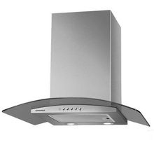 Каминная вытяжка Maunfeld Ancona Plus С 60 нержавейка тёмное стекло