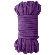 Фиолетовая веревка для бондажа Japanese Rope - 10 м.