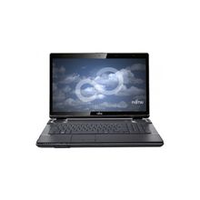 Ноутбук 17.3 Fujitsu LIFEBOOK NH751 i5-2450M 4Gb 750Gb nV GT525M 2Gb DVD(DL) Cam 6200мАч Win7HP Черный [NH751MRLA2RU]