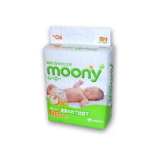 Подгузники Moony (Муни) NB 90 для новорожденных (0-5 кг)