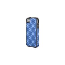 Speck fabshell  для iphone 4s tartan plaid blue