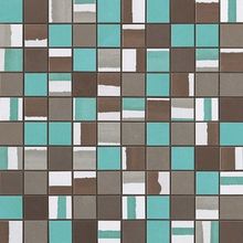 Atlas Concorde Dwell Dwell Turquoise Mosaico Mix 9DMT мозаика 305 мм*305 8.5 мм