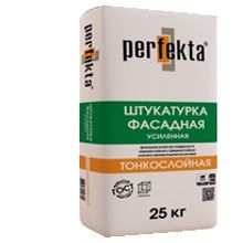 Штукатурка фасадная усиленная perfekta – "тонкослойная"