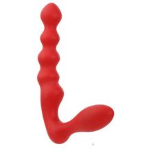 Dream Toys Красный силиконовый стимулятор PURRFECT SILICONE - 19 см. (красный)