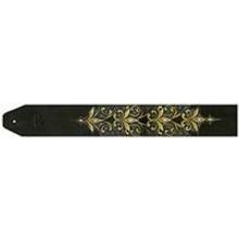 1G3-19 Ремень для гитары. Двухслойная кожа, 65мм, АМС