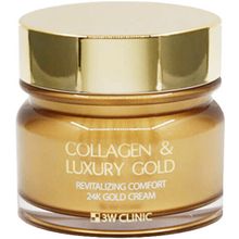 3W Clinic Collagen & Luxury Gold Cream 100 мл