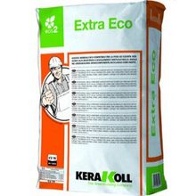 Клей Kerakoll Extra Eco минеральный для керамики и камня, с высокой устойчивостью, цвет Серый, 25 кг