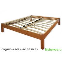 Кровать Леонсия с резьбой