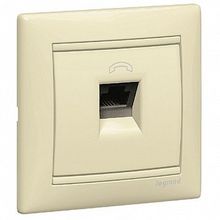 Розетка телефонная 1xRJ11 VALENA CLASSIC, слоновая кость |  код. 774338 |  Legrand