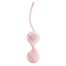 Baile Нежно-розовые вагинальные шарики на сцепке Kegel Tighten Up I