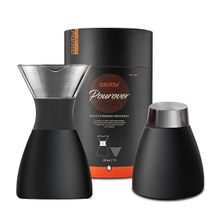 Кофеварка портативная черная Asobu Pour Over 1л