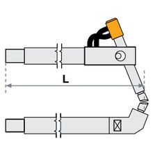 FUBAG Верхнее плечо наклонное O 30 х 300мм для серии SG 8-12-18-25