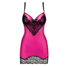 Obsessive Соблазнительная сорочка Roseberry chemise (S-M   розовый)