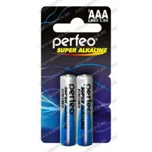 Батарейка Perfeo LR03 (AAA) (1,5V) блист-2 mini