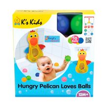 KS Kids для купания Голодный пеликан с мячиками