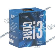 Процессор Intel "Core i3-7300" (4.00ГГц, 2x256КБ+4МБ, EM64T, GPU) Socket1151 (Box) (ret) [140446]