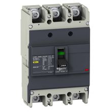Автоматический выключатель EZC250 36 кА 415В 3П3Т 125 A | код. EZC250H3125 | Schneider Electric