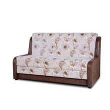 диван-кровать даллас без подлокотников (марки-цветы и кожзам)