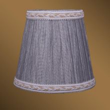 Bohemia Ivele Абажур Bohemia Ivele SH6A серебряный индийский шелк с бело-золотой каймой ID - 257109