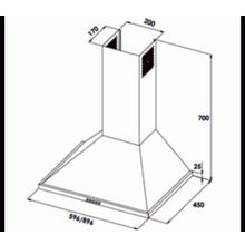 Каминная вытяжка Schaub Lorenz SLD WE6605