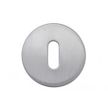 Накладка под ключ буратино на круглом основании Colombo CD1043G-CM матовый хром