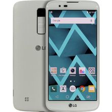 Смартфон LG K10 LTE K430ds White (1.14GHz, 1.5Gb, 5.3" 1280x720 IPS, 4G+WiFi+BT, 16Gb+microSD, 13Mpx)