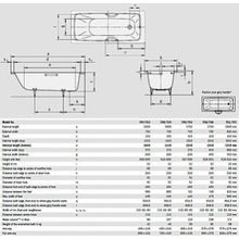 Стальная ванна Kaldewei Cayono 749 с покрытием Easy-Clean