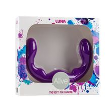 Adrien Lastic Гибкий безремневой страпон Luna (фиолетовый)