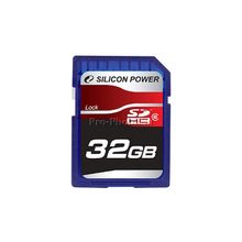 Карта памяти Silicon Power SDHC 32GB Class 10