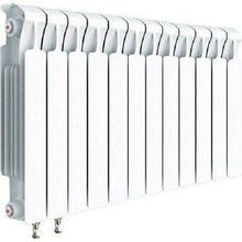 Радиатор отопления RIFAR MONOLIT VENTIL 500 12 секций биметаллический нижнее левое подключение (RM50012НЛ50)