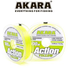 Леска Akara Action Yellow 100 м