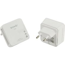 Сетевая карта TENDA    P200 KIT    AV200 Powerline Mini Adapter KIT (2 адаптера, 1UTP 10   100Mbps, Powerline 200Mbps)