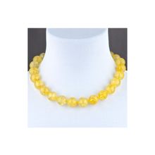 Бусики-Колечки Бусы Цитрин "Классика 15" арт.НЦТ-1(15)-45-1