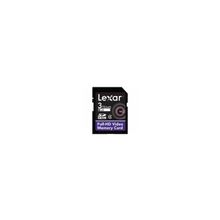 Флеш карта SDHC 8Gb Lexar Full-HD Video Small Blister, черный