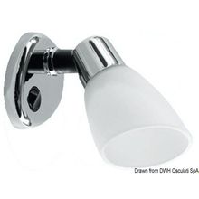 Osculati Batsystem Opal II spotlight chrom titan ABS 15LEDs, 13.869.15