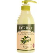 Deoproce Well Being Fresh Moisturizing Olive Body Lotion 500 мл