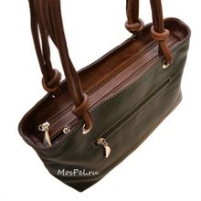 Сумка женская 3101 темно-зеленая