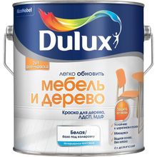 Dulux Легко Обновить Мебель и Дерево 2 л белая