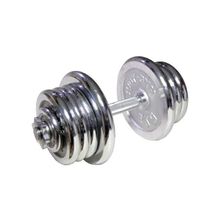 Body Gym Хромированная разборная гантель 28 кг (1 шт) Body Gym es-2