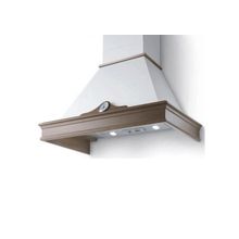 Вытяжка JET AIR ORETTA 60 WH (металл сливочный гладкий, дерево нетонированное)