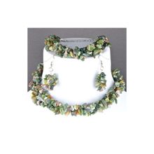 Бусики-Колечки Комплект Яшма "Забава 3" арт. П3918