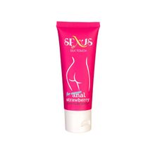 Sexus Анальный гель для женщин с ароматом клубники Silk Touch Strawberry Anal - 50 мл.