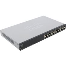 Коммутатор Cisco    SF500-24-K9-G5    Управляемый коммутатор (24UTP 10   100Mbps + 2Combo 1000BASE-T   SFP + 2SFP)