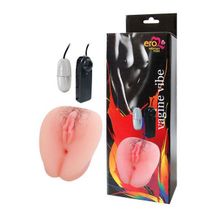 Bior toys Телесная вибровагина Erowoman-Eroman (телесный)