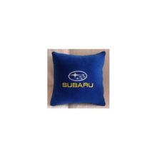  Подушка Subaru синяя