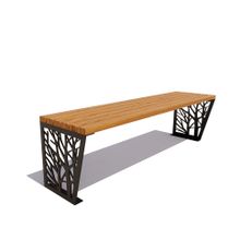 Скамейка садовая «РОЩА» банкетка (1,8м)