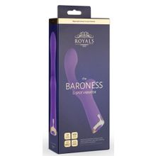 EDC Фиолетовый вибратор The Baroness G-spot Vibrator - 19,5 см. (фиолетовый)